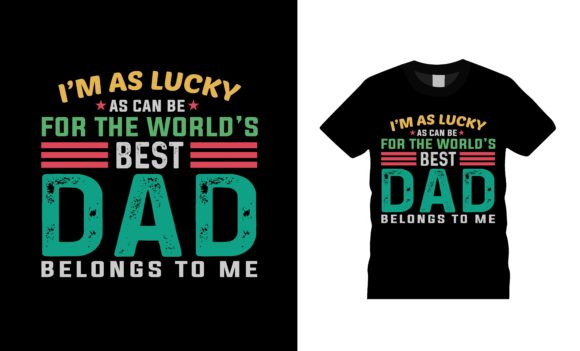 Best Dad T-shirt Design_1