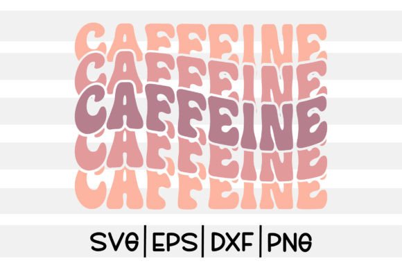 Caffeine Retro SVG Design