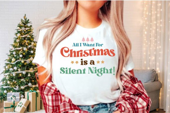 Funny Christmas is a Silent Retro SVG