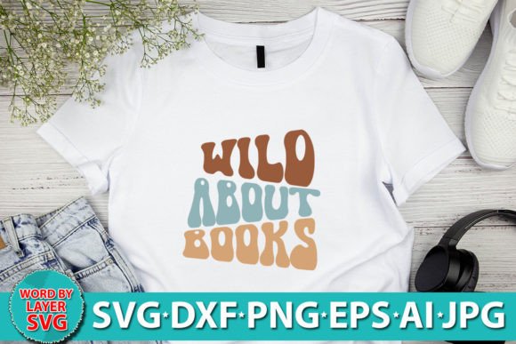 Wild About Books RETRO SVG